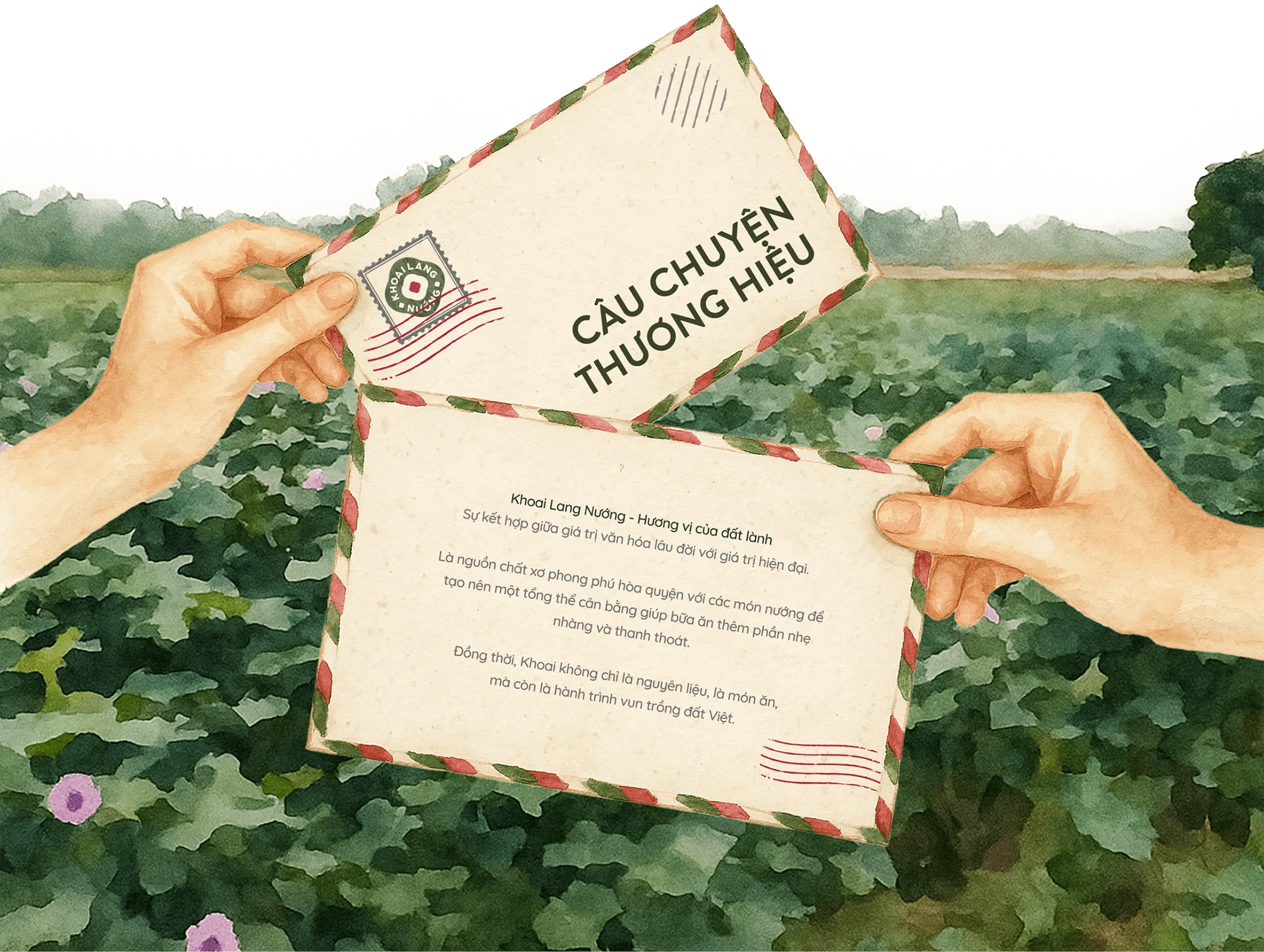 Câu chuyện thương hiệu Khoai Lang Nướng