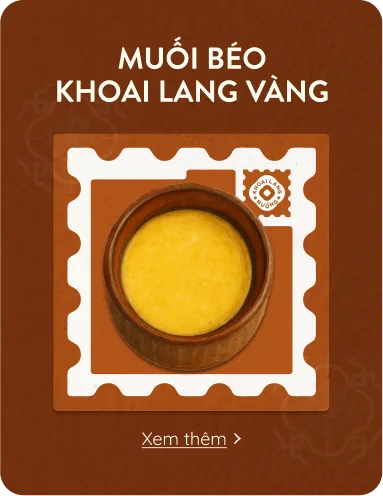 Muối béo khoai lang vàng