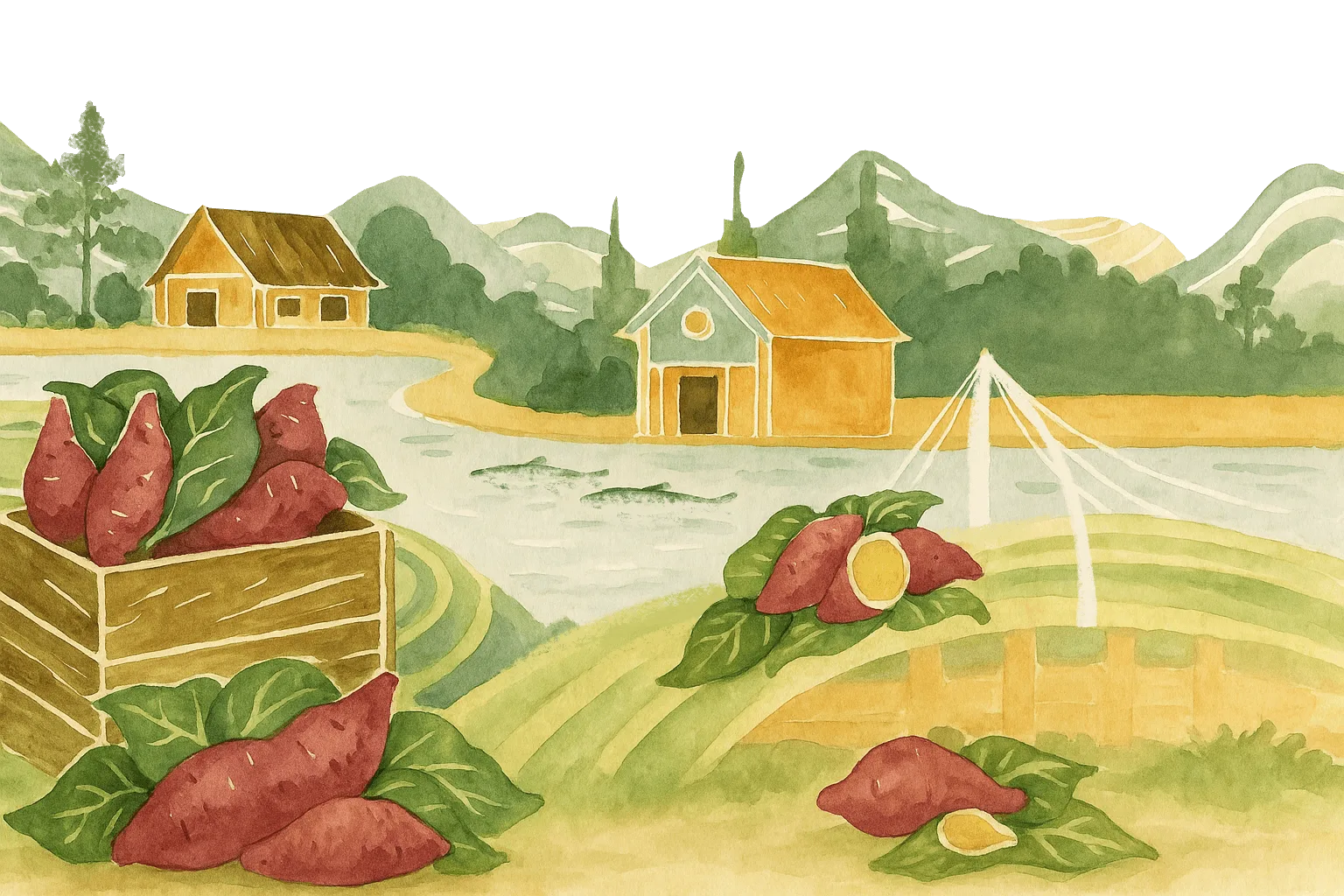 Minh họa hành trình từ địa phương