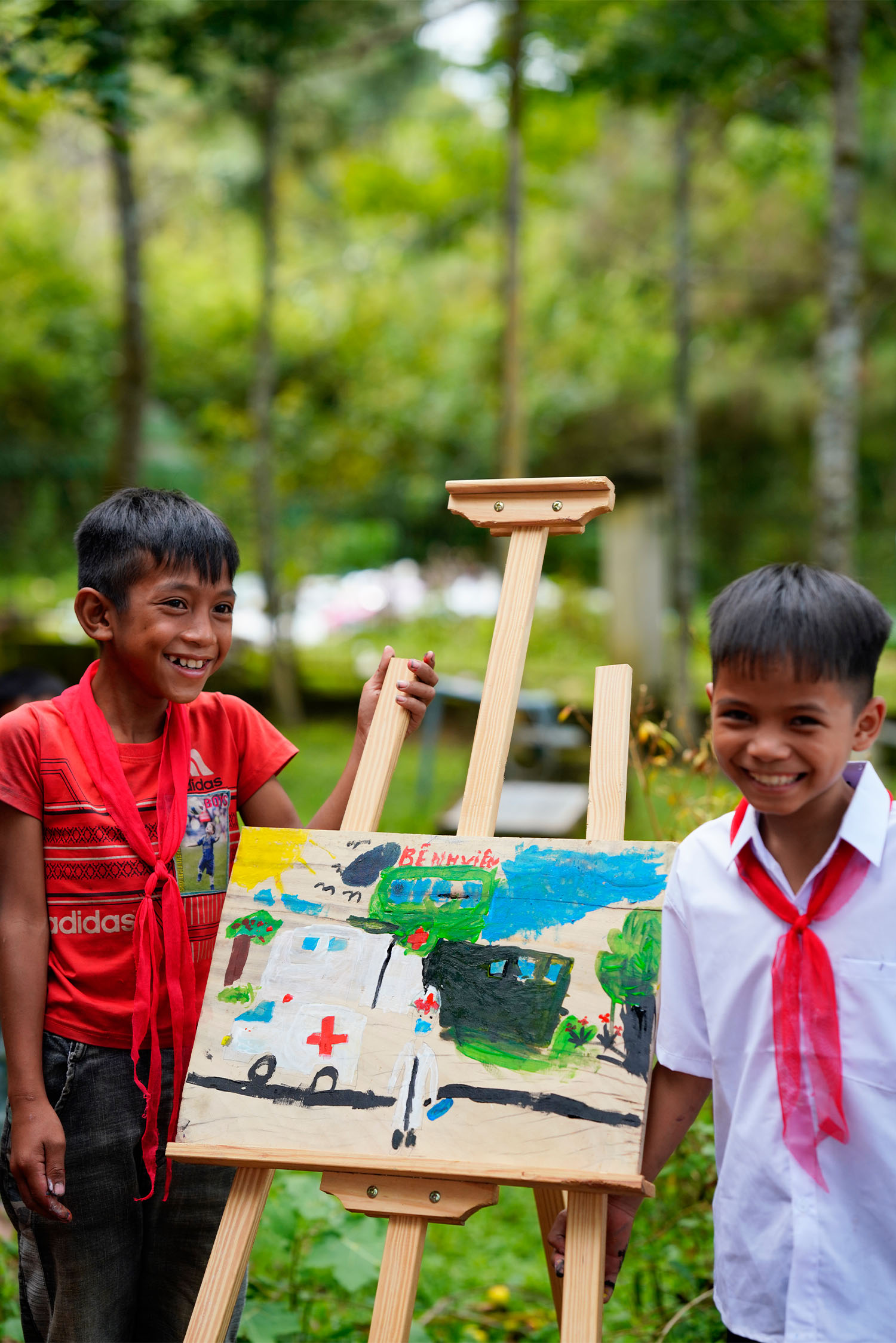 Chặng 2: Cuộc thi vẽ “Ước mơ của em” – Khi những ước mơ nhỏ được vẽ nên bằng sắc màu