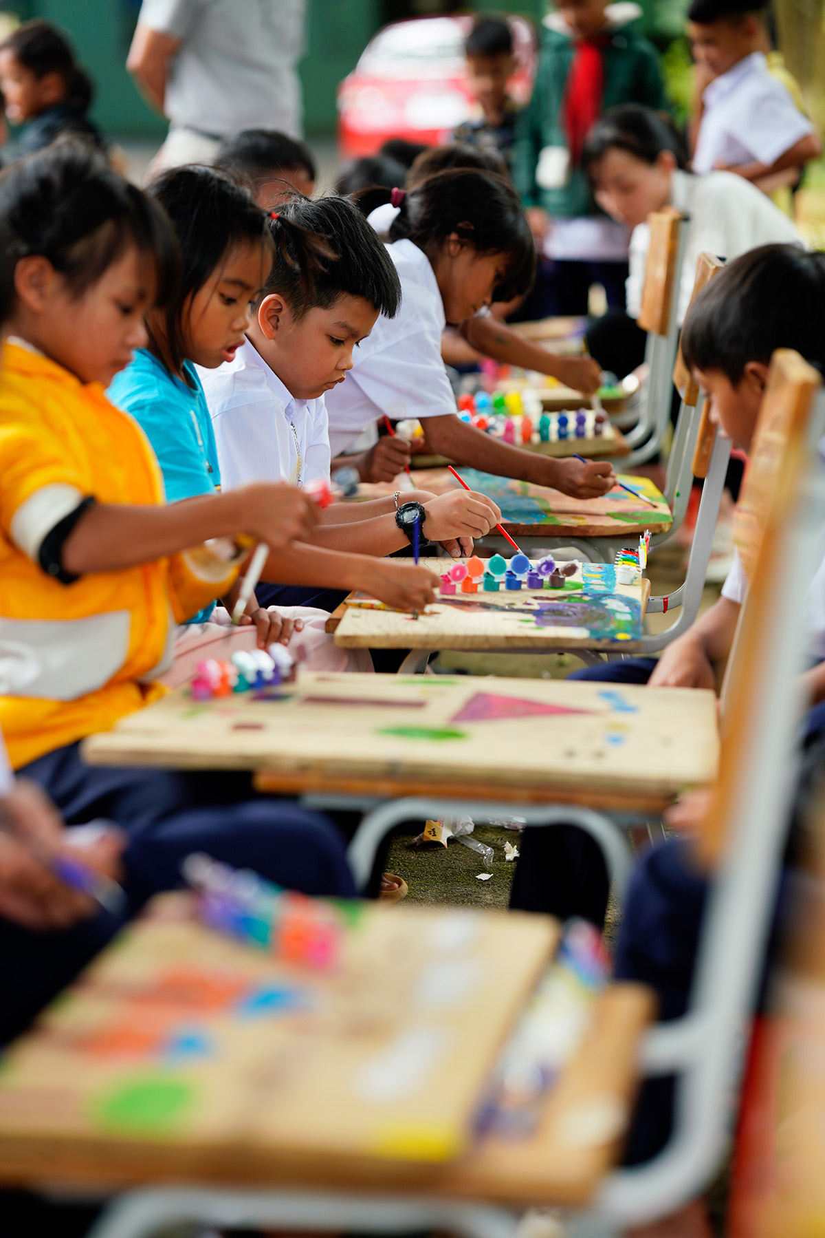 Chặng 2: Cuộc thi vẽ “Ước mơ của em” – Khi những ước mơ nhỏ được vẽ nên bằng sắc màu