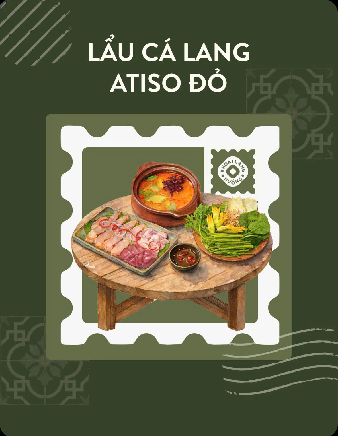 Lẩu cá atiso